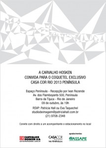 Carvalho Hosken - Casa Cor 2013